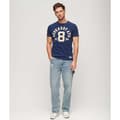 Pikkukuva 5 / 5: Superdry Vintage Athletic Lyhythihainen T-paita Sininen M Mies