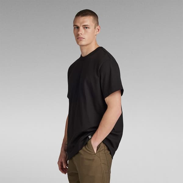G-star Essential Loose T-shirt Med Korte ærmer Sort M Mand