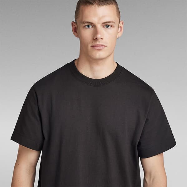 G-star Essential Loose T-shirt Med Korte ærmer Sort M Mand