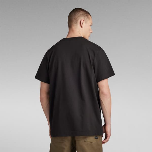 G-star Essential Loose T-shirt Med Korte ærmer Sort M Mand