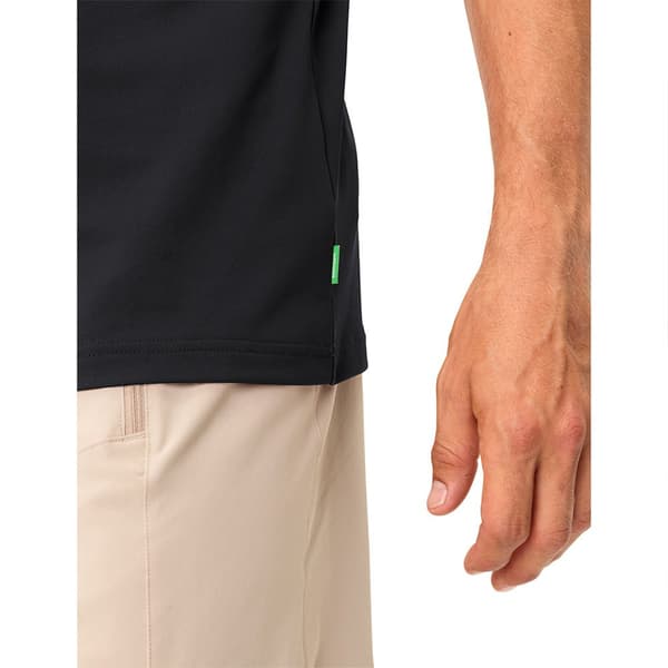 Vaude Lyhythihainen Poolo Essential Polo Musta L Mies