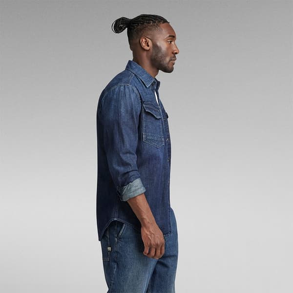 G-star Långärmad Tröja D23616-d252 Slim Fit Blå XS Man