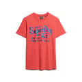 Miniatyrbild 2 av 6: Superdry Metallic Workwear Graphic T-shirt Med Korta ärmar Orange S Man