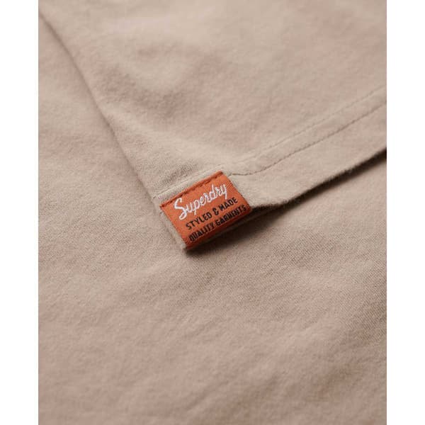 Superdry Embossed Archive Graphic T-shirt Med Korta ärmar Beige XL Man