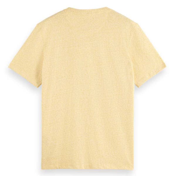 Scotch & Soda 175562 Lyhythihainen T-paita Keltainen M Mies