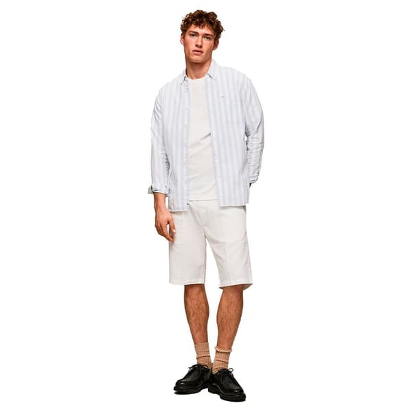 Pepe Jeans Lang ærmet Skjorte Lucius Hvid 2XL Mand