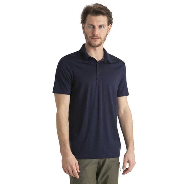 Icebreaker Kortärmad Piké Merino 150 Tech Lite Iii Blå 2XL Man