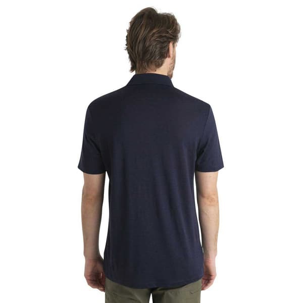 Icebreaker Kortärmad Piké Merino 150 Tech Lite Iii Blå 2XL Man