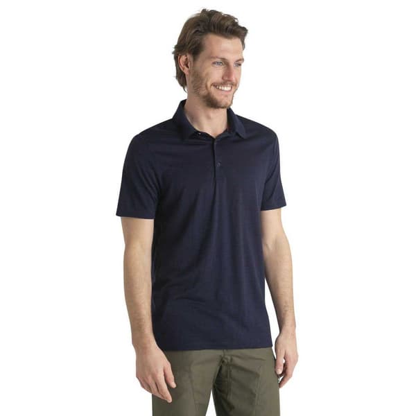 Icebreaker Kortärmad Piké Merino 150 Tech Lite Iii Blå 2XL Man