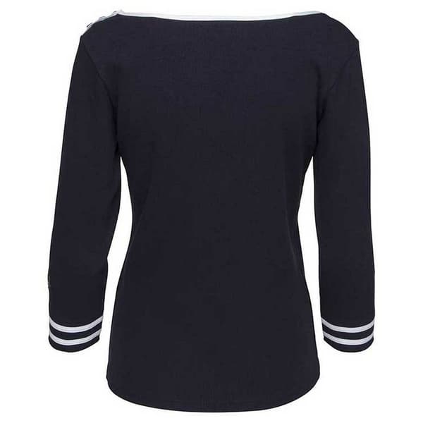 Sea Ranch Charlotte T-shirt Med 3/4 ärm Blå 2XL Kvinna