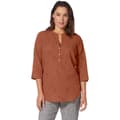 Miniatyrbillede 4 af 5: Royal Robbins Lang ærmet Skjorte Oasis Tunic Ii Orange L Kvinde