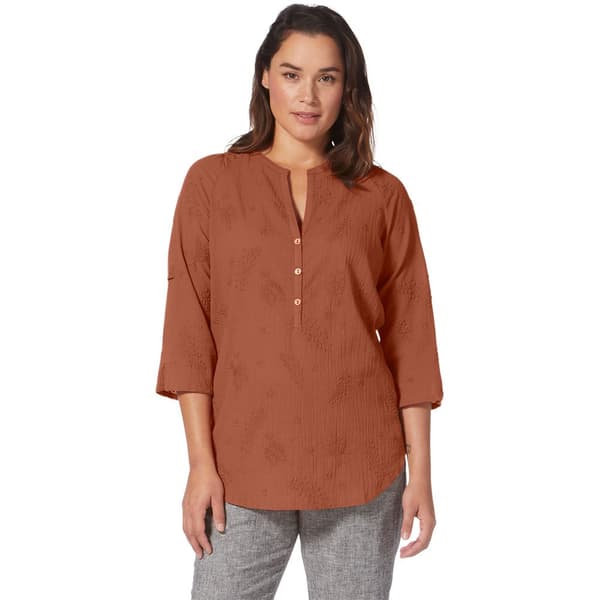 Royal Robbins Lang ærmet Skjorte Oasis Tunic Ii Orange L Kvinde
