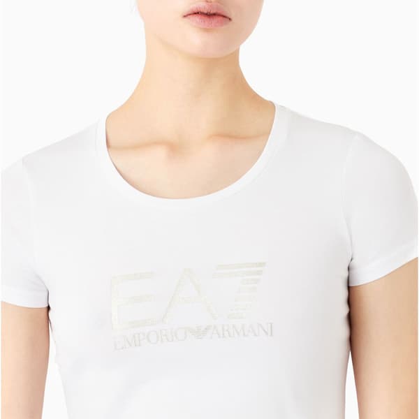 Ea7 Emporio Armani 8ntt66 T-shirt Med Korte ærmer Hvid XS Kvinde