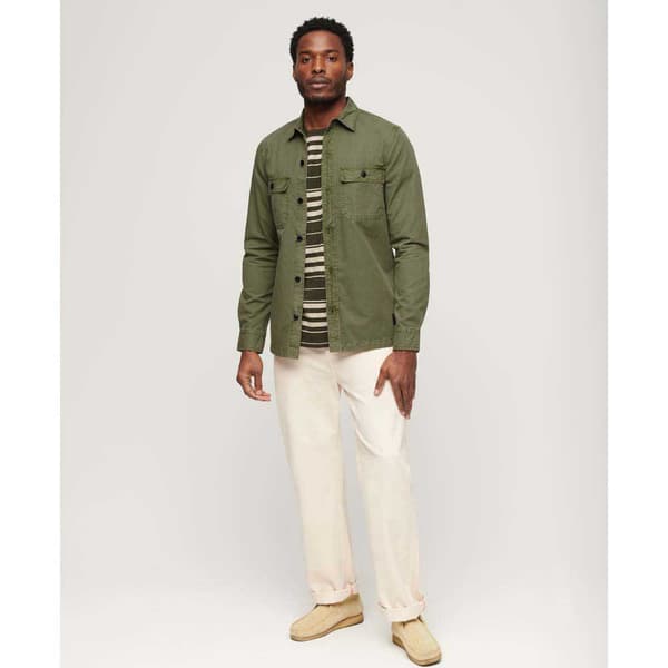 Superdry Långärmad Tröja Military Grönt M Man