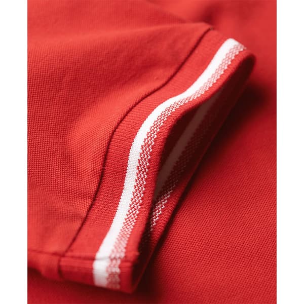 Superdry Kortärmad Piké Sportswear Relaxed Tipped Röd M Man