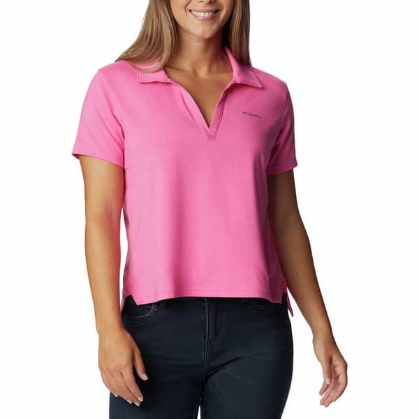 Columbia Kortærmet Polo Sun Trek™ Rosa S Kvinde