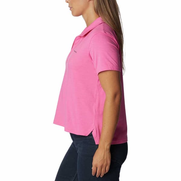 Columbia Kortærmet Polo Sun Trek™ Rosa S Kvinde