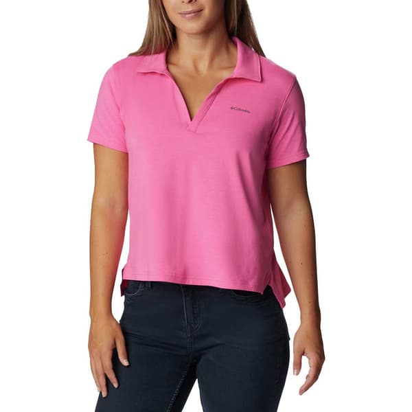 Columbia Kortærmet Polo Sun Trek™ Rosa S Kvinde