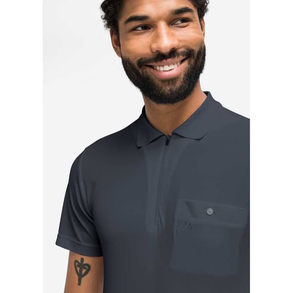 Maier Sports Lyhythihainen Poolo Arwin 2.0 Harmaa 2XL Mies