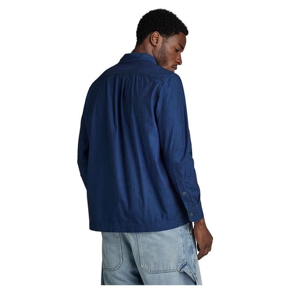 G-star Långärmad Tröja 1-pocket Regular Fit Blå M Man