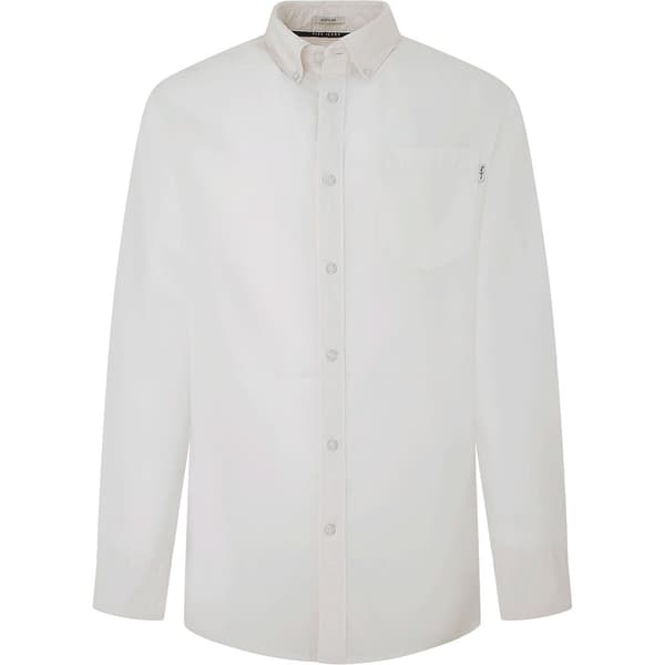 Pepe Jeans Pitkähihainen Paita Prince Beige L Mies