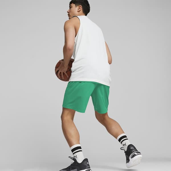 Puma Hoops Team Reverse Practice ærmeløs T-shirt Grøn XL Mand