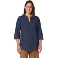 Miniatyrbillede 4 af 4: Royal Robbins Lang ærmet Skjorte Oasis Tunic Ii Blå XS Kvinde