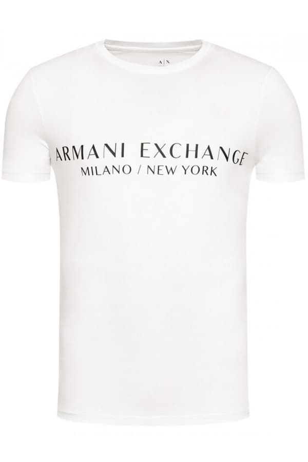 Armani Exchange 8nzt72-z8h4z T-shirt Med Korta ärmar Vit M Man