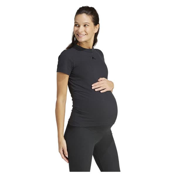 Adidas Maternity Lyhythihainen T-paita Musta M Nainen