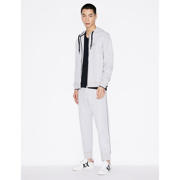 Armani Exchange 8nzt75_zja5z Kortärmad T-shirt Med V-ringning Blå L Man