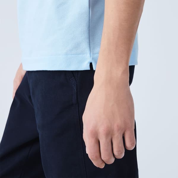 Lacoste Caiman Lyhythihainen Pikeepaita Sininen 2XL Mies