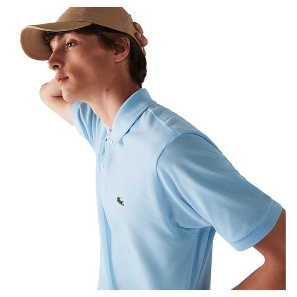 Lacoste Caiman Lyhythihainen Pikeepaita Sininen 2XL Mies