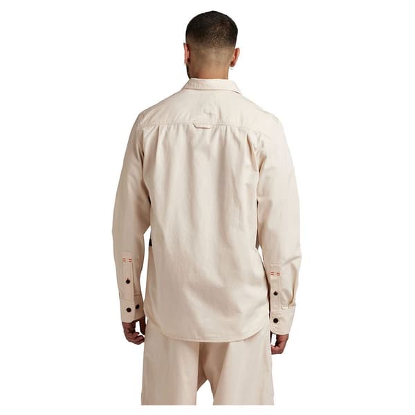 G-star Nimes Regular Fit Skjorta Med Långa ärmar Beige 2XL Man