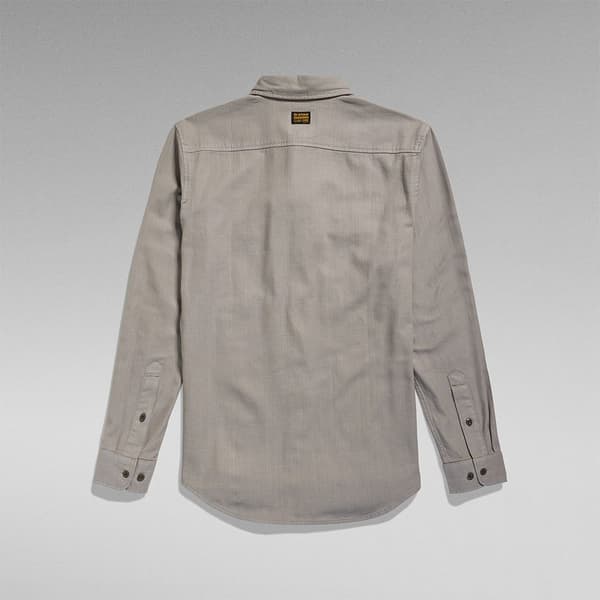 G-star Marine Skjorta Med Långa ärmar Beige XL Man
