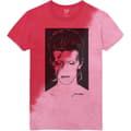 Miniatyrbild 3 av 4: David Bowie Aladdin Sane Dye Wash T Shirt