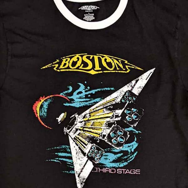 Boston US Tour '87 Ringer T Shirt
