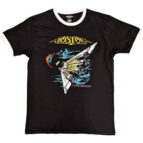 Boston US Tour '87 Ringer T Shirt