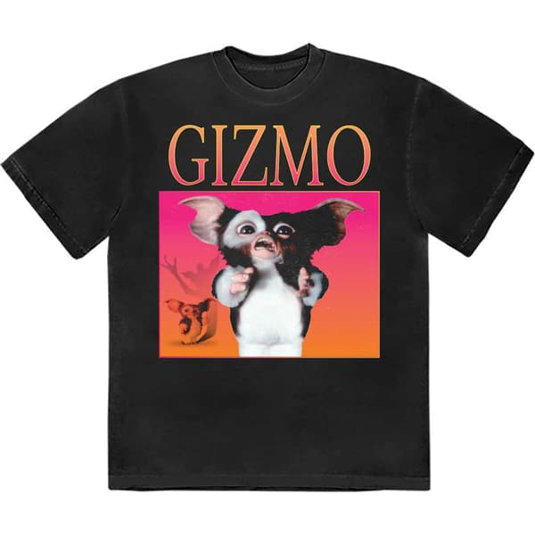Gremlins Gizmo Homage T Shirt Black XXL