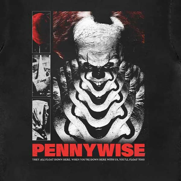 IT Pennywise You'll Never Float Too T Shirt