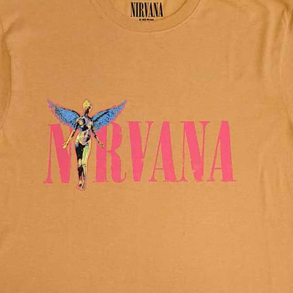 Nirvana In Utero Angel T Shirt