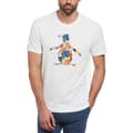 Miniatyrbild 1 av 3: Original Penguin Kortärmad T-shirt Hd Jersey Graphic Pete Fill Vit XL Man