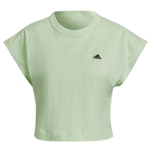 Adidas Summer T-shirt Med Korta ärmar Grönt M Kvinna