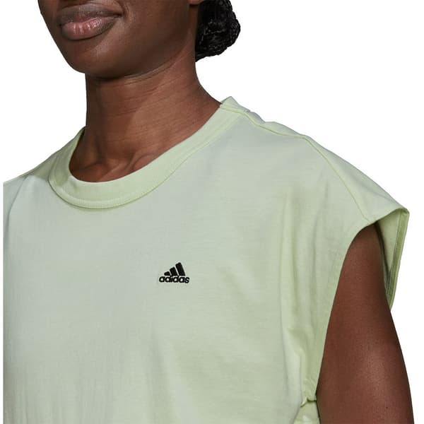 Adidas Summer T-shirt Med Korta ärmar Grönt M Kvinna