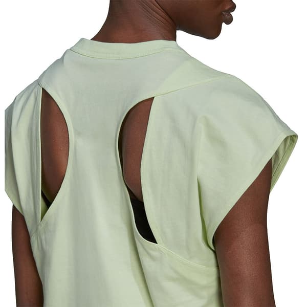 Adidas Summer T-shirt Med Korta ärmar Grönt M Kvinna