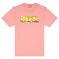 Miniatyrbild 3 av 3: Diesel Diegor K70 T-shirt Med Korta ärmar Rosa M Man