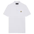 Miniatyrbild 3 av 5: Lyle & Scott Plain Kortärmad Polotröja Vit XL Man