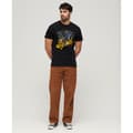 Miniatyrbild 4 av 6: Superdry Tattoo Script T-shirt Med Korta ärmar Svart S Man