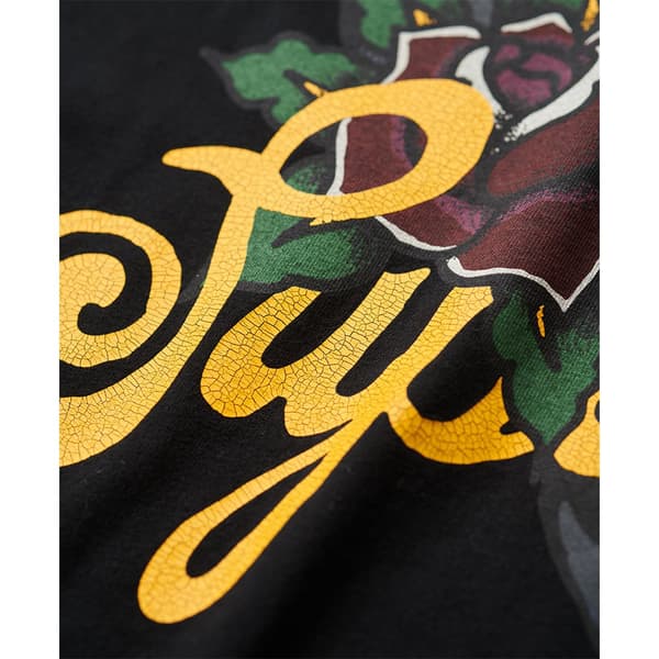 Superdry Tattoo Script T-shirt Med Korta ärmar Svart S Man