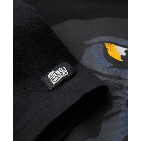 Superdry Tattoo Script T-shirt Med Korta ärmar Svart S Man