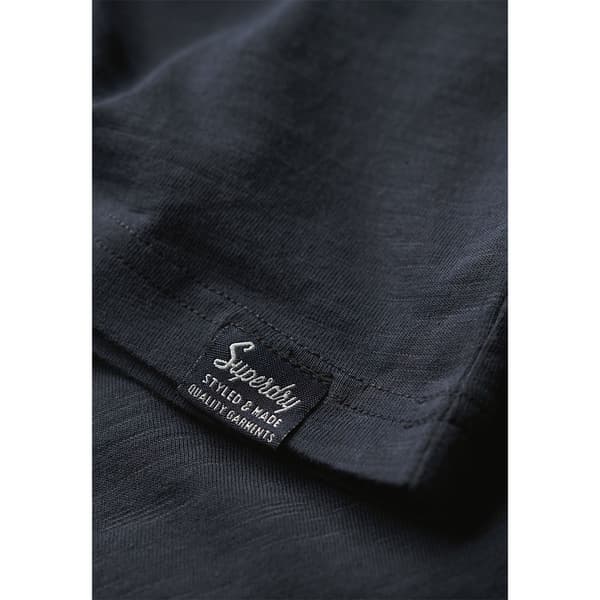 Superdry Metallic Workwear Graphic T-shirt Med Korta ärmar Svart M Man